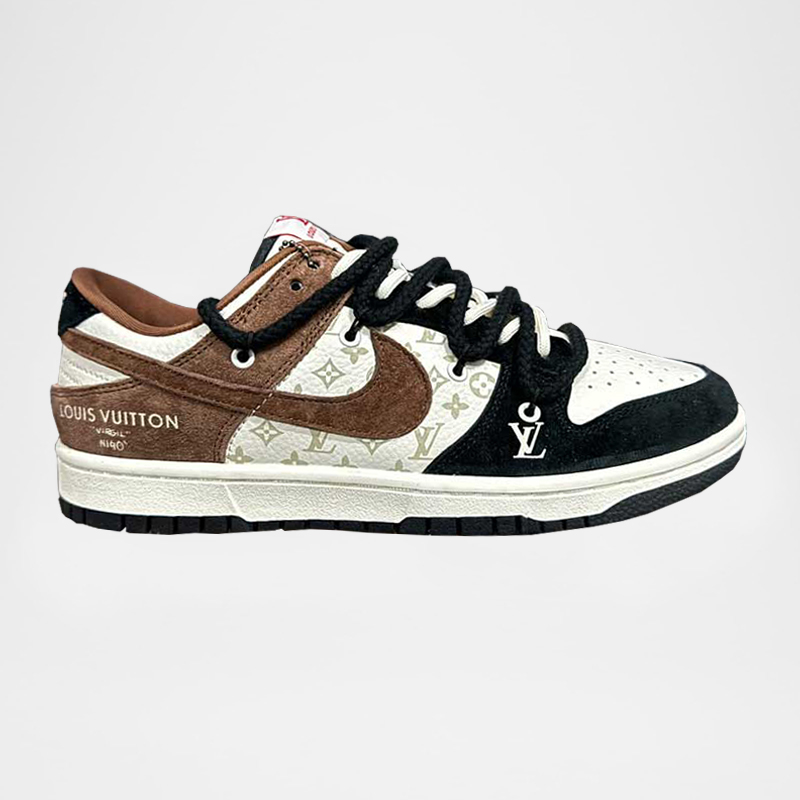 Custom LV x Dunk Low