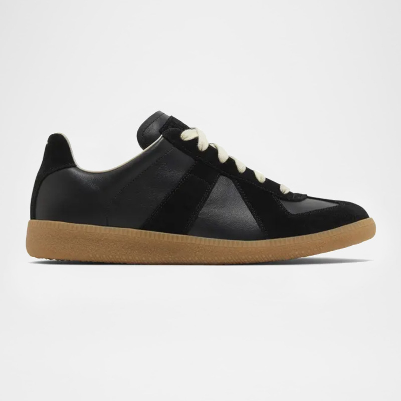 Replica Leather & Suede Trainer