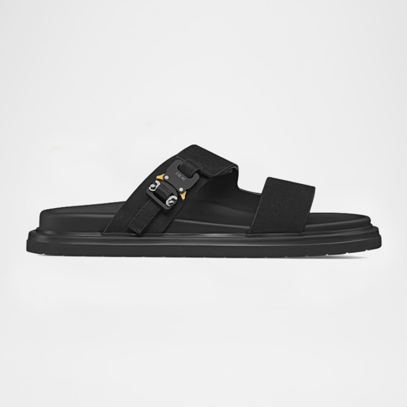 Aqua Buckle Slides