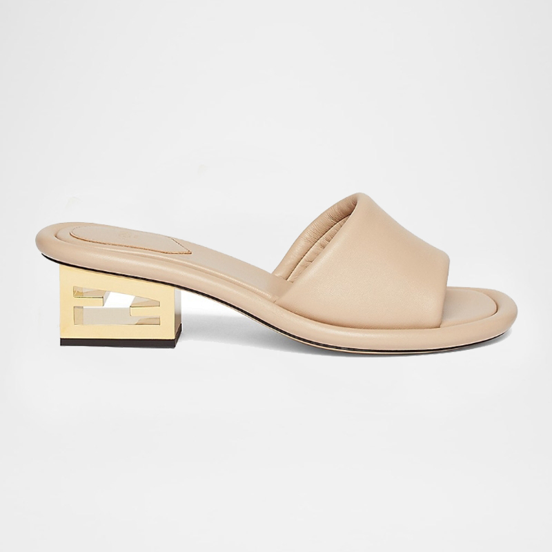 60mm Leather Baguette Slides