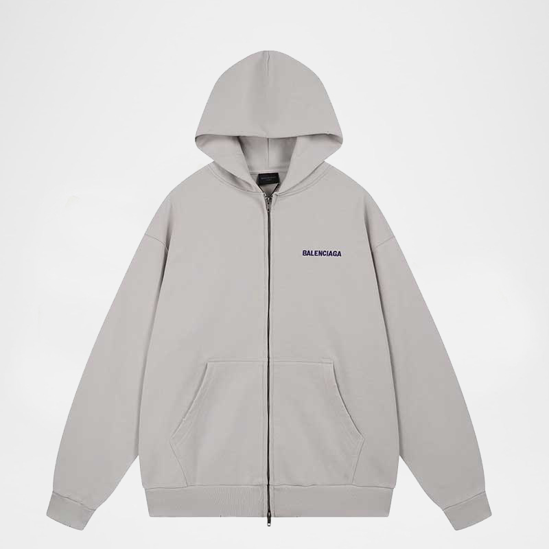 Zipper Hooded Sweatshirts