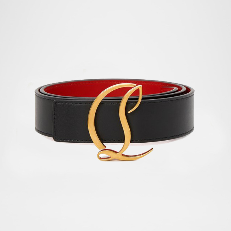 CL Logo Leather Belt