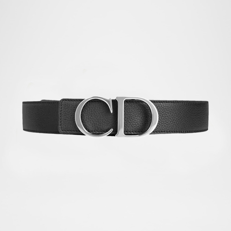 CD Logo Leather Belt