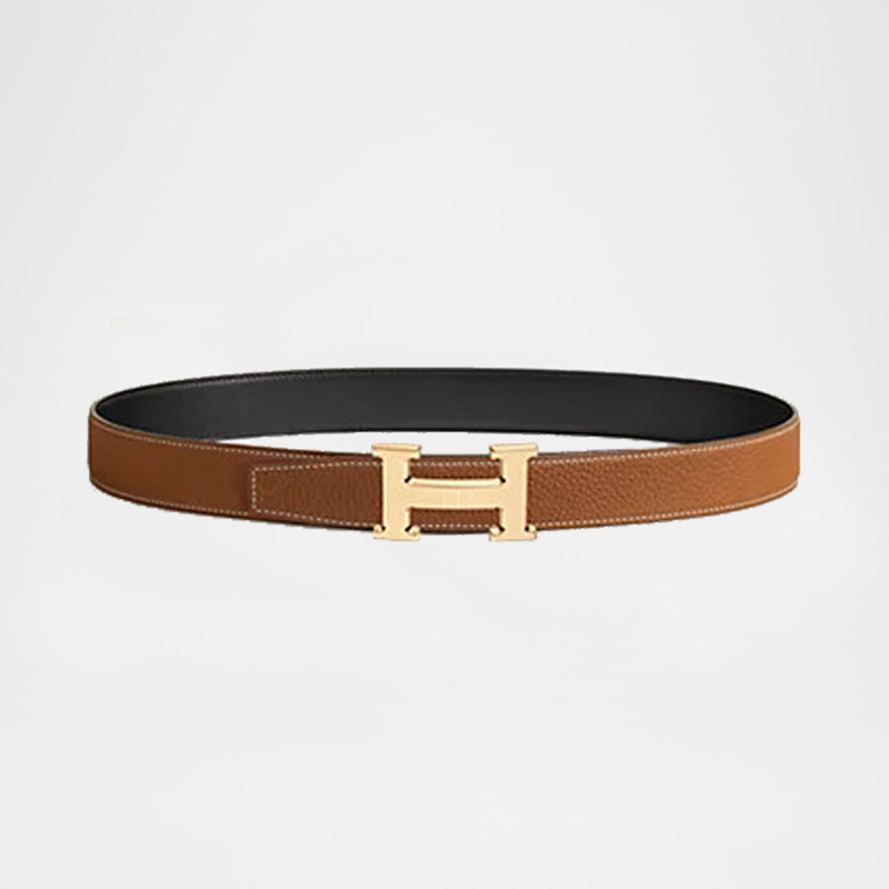 H 24 Reversible Leather Belt