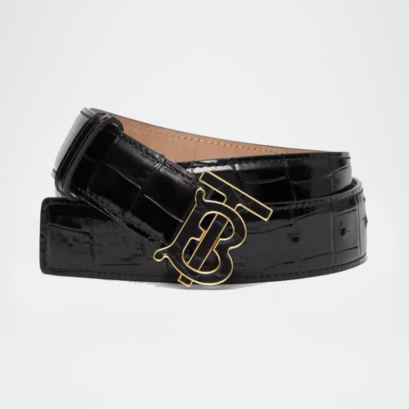 Embossed Leather Belt