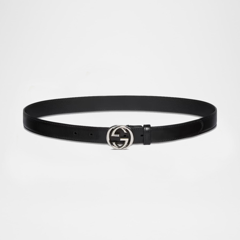 Interlocking G Leather Belt