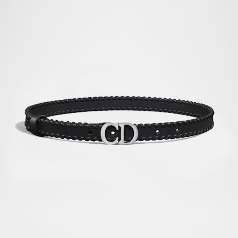 Whipstitching Saddle Leather Belt